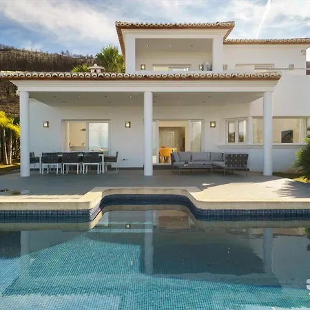 Con Piscina Privada Y Vistas, 4 Hab, Cerca Playa, Ideal Familias Y Amigos - Hisp-216-217 *